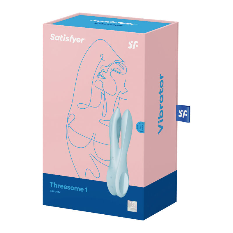 SATISFYER THREESOME 1 VIBRADOR AZUL