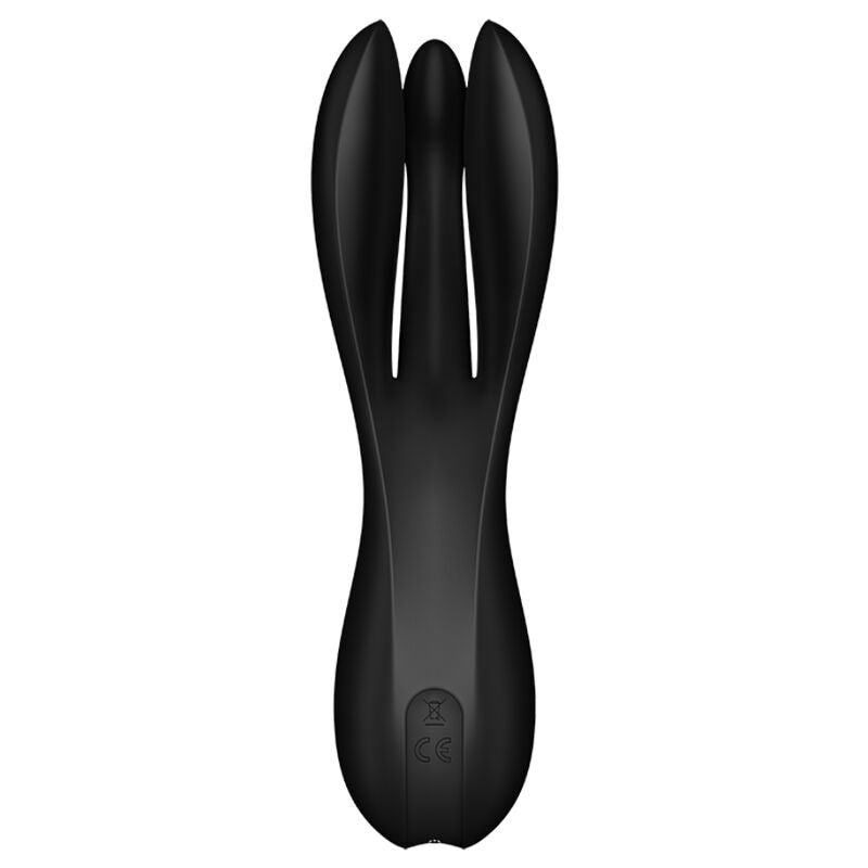 SATISFYER THREESOME 2 VIBRADOR NEGRO