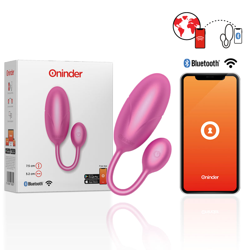 ONINDER TOKYO HUEVO VIBRADOR ROSA 75 X 32 CM APP GRATUITA