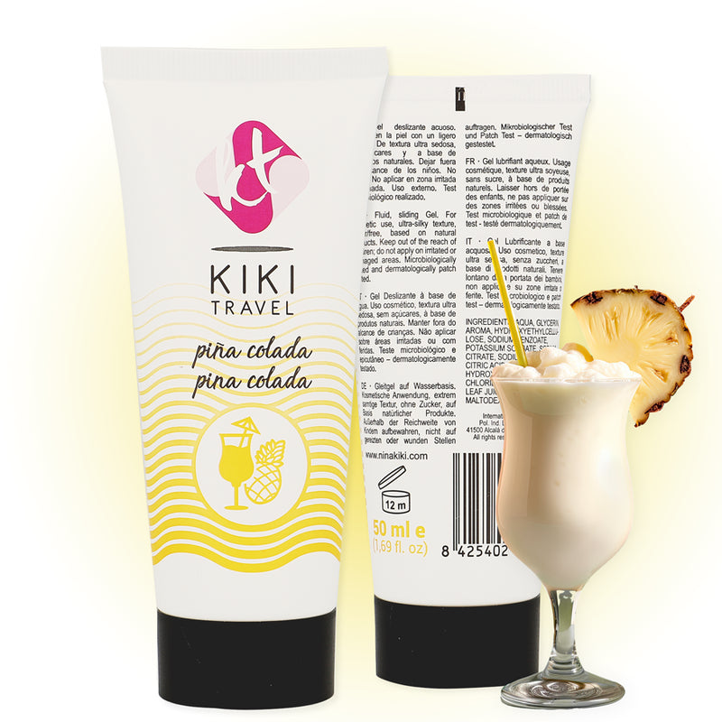 KIKi TRAVEL LUBRICANTE SABOR A PIyA COLADA 50 ML