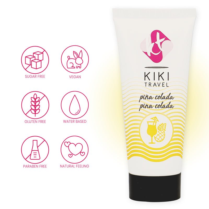 KIKi TRAVEL LUBRICANTE SABOR A PIyA COLADA 50 ML