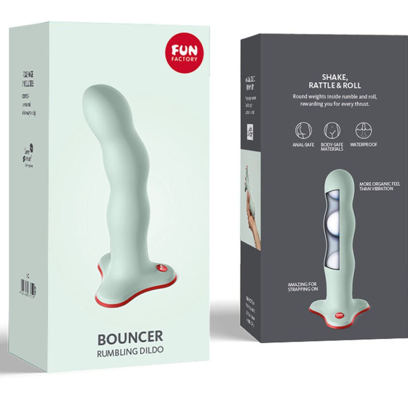 FUN FACTORY BOUNCER DILDO VERDE SALVIA