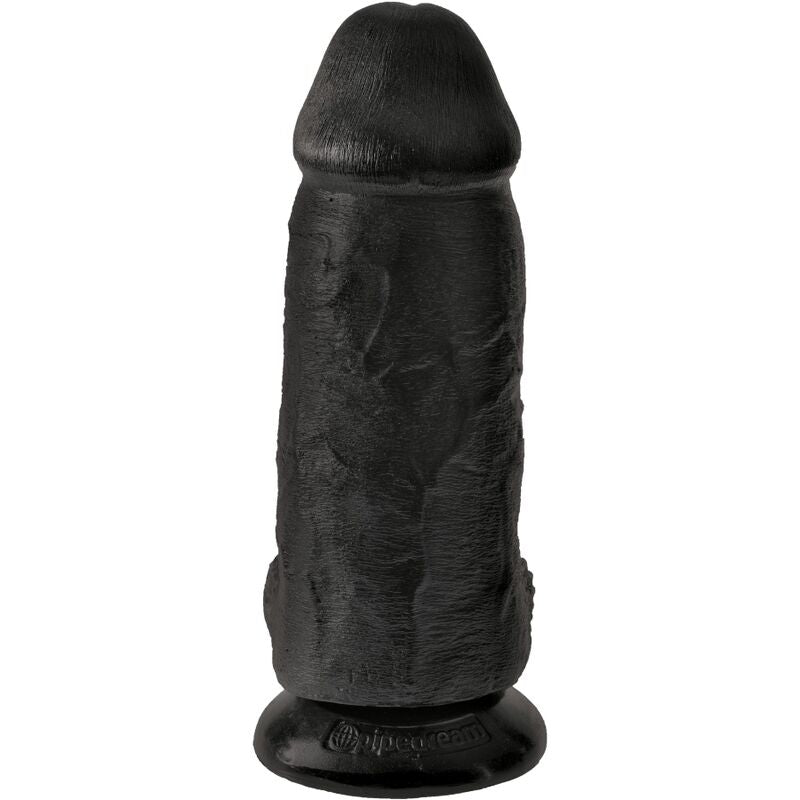 KING COCK PENE REALISTICO CHUBBY 23 CM NEGRO