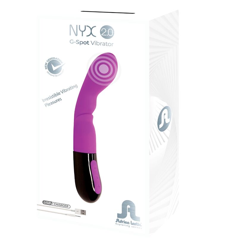 ADRIEN LASTIC NYX 20 VIBRADOR G SPOT VIOLETA