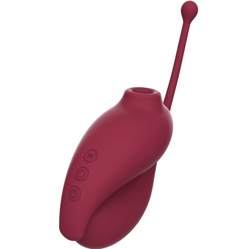 ADRIEN LASTIC INSPIRATION SUCCIONADOR CLITORIS HUEVO VIBRADOR ROJO APP GRATUITA