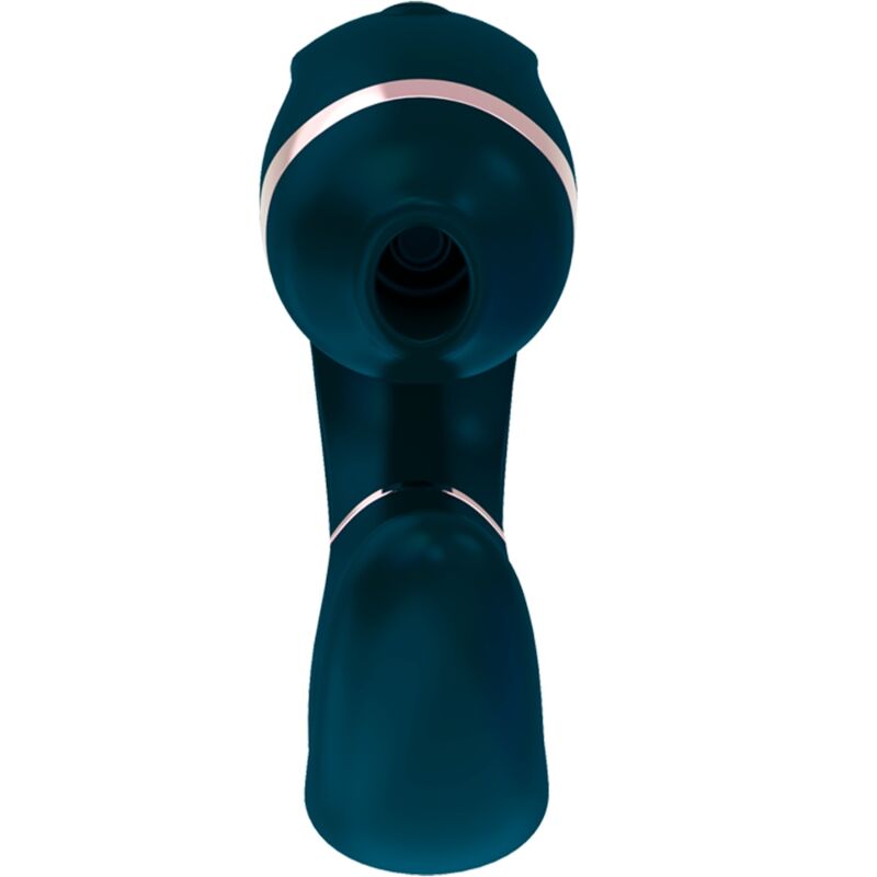 ADRIEN LASTIC MYG SUCCIONADOR CLITORIS Y ESTIMULADOR G SPOT VERDE OSCURO