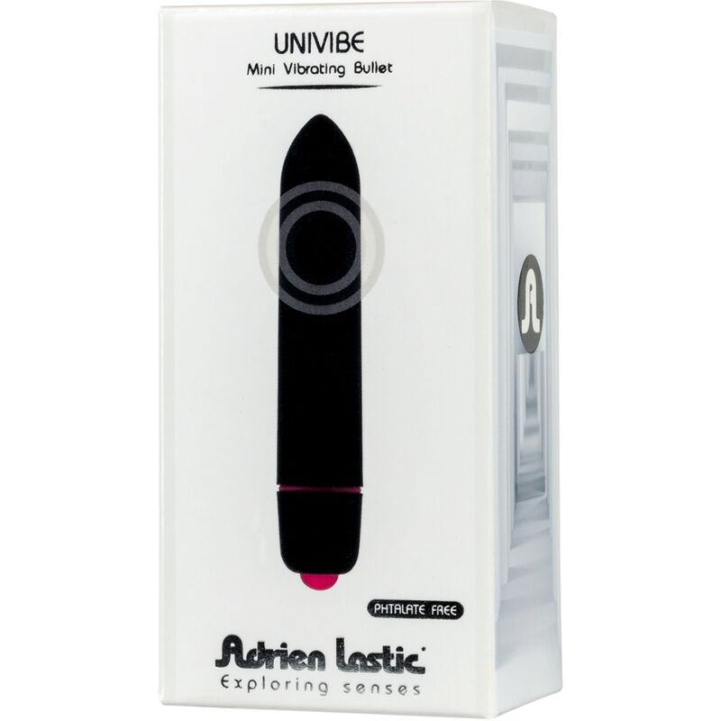 ADRIEN LASTIC UNIVIBE MINI BALA VIBRADORA NEGRO