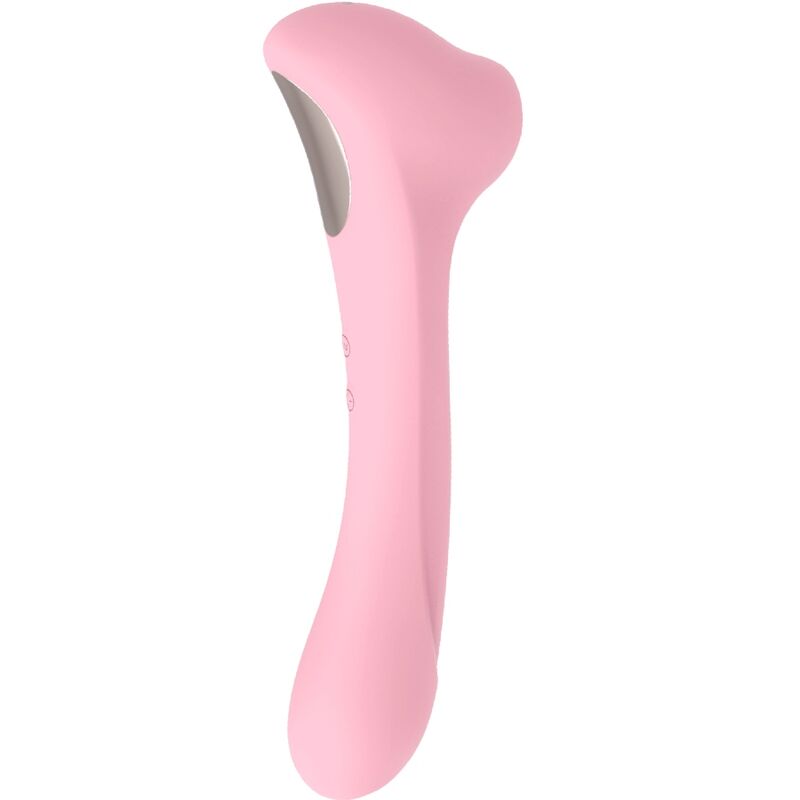 FEMINTIMATE DAISY MASSAGER SUCCIONADOR Y VIBRADOR ROSA