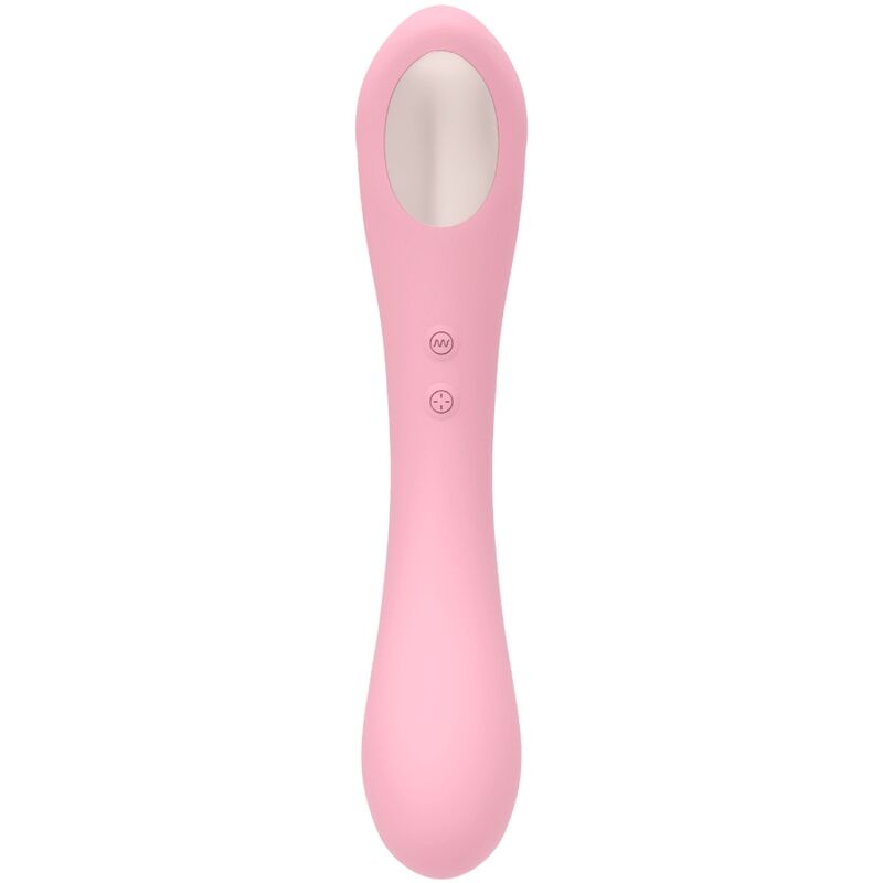 FEMINTIMATE DAISY MASSAGER SUCCIONADOR Y VIBRADOR ROSA