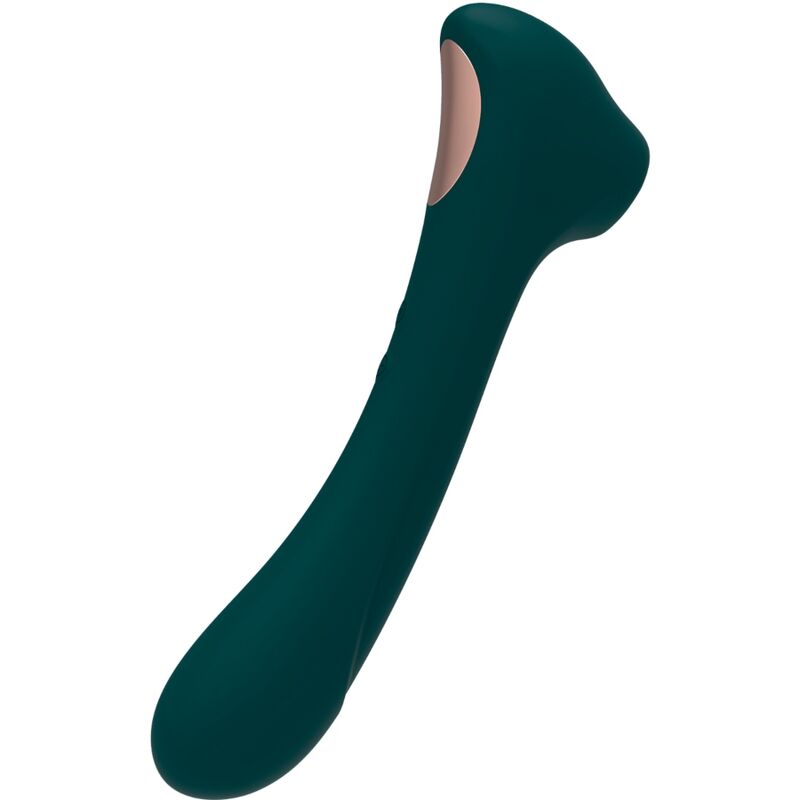 ALIVE QUIVER SUCCIONADOR VIBRADOR VERDE