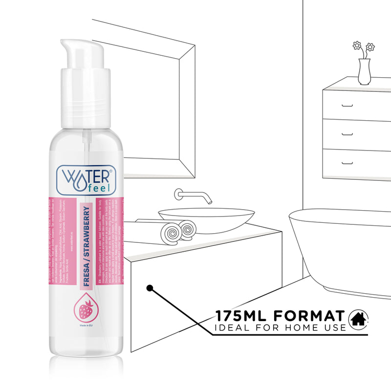 WATERFEEL LUBRICANTE BASE AGUA FRESA 175 ML