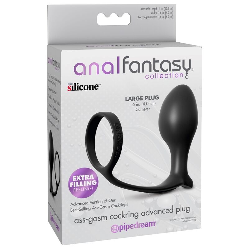 ANAL FANTASY COLLECTION ASS GASM ANILLO ADVANCED CON PLUG ANAL