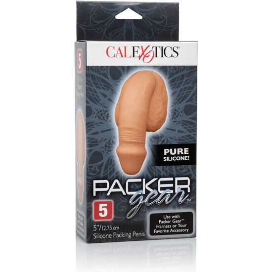 PACKING PENIS PENE DE SILICONA 1275CM CARAMELO