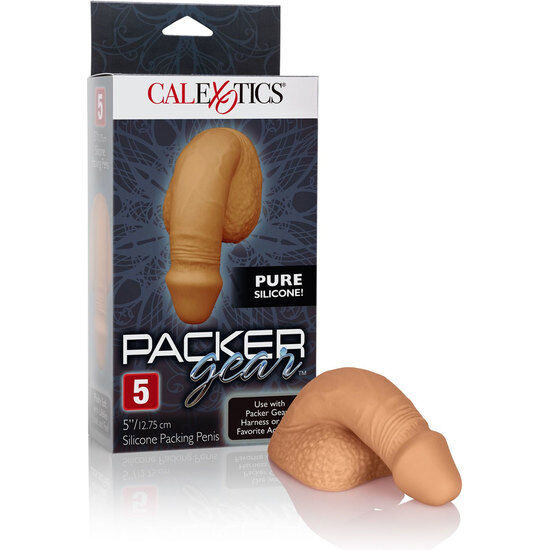 PACKING PENIS PENE DE SILICONA 1275CM CARAMELO