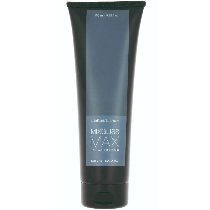 MIXGLISS MAX LUBRICANTE BASE AGUA EXTRA LUBRICACION 150 ML