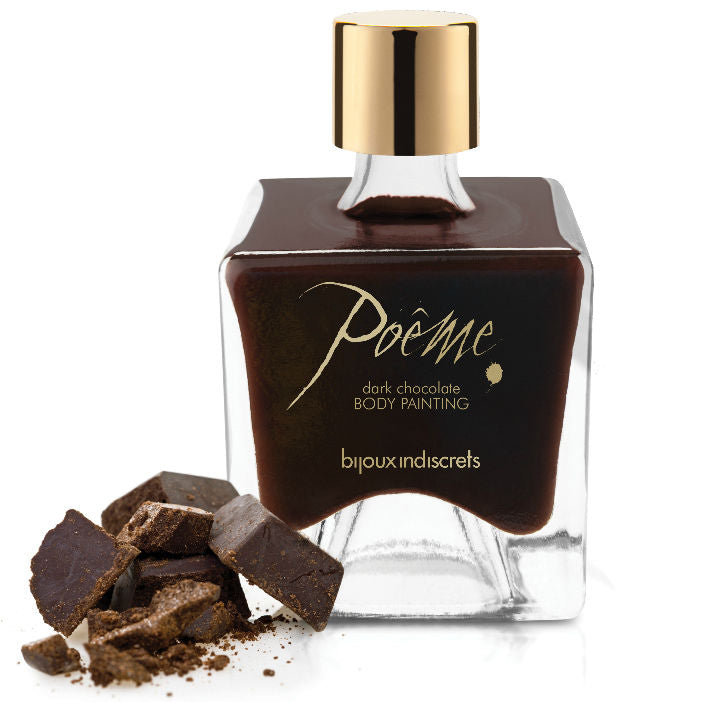 BIJOUX POEME PINTURA COMESTIBLE CHOCOLATE NEGRO 50GR