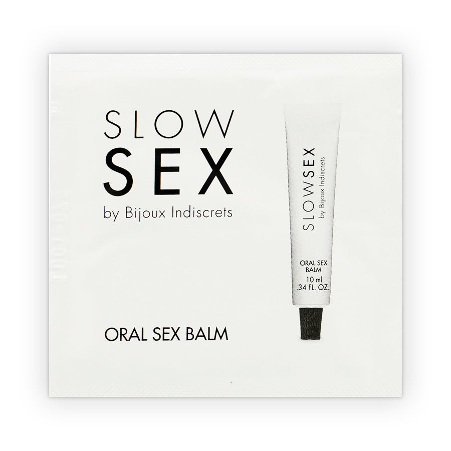 BIJOUX SLOW SEX BALSAMO PARA SEXO ORAL MONODOSIS