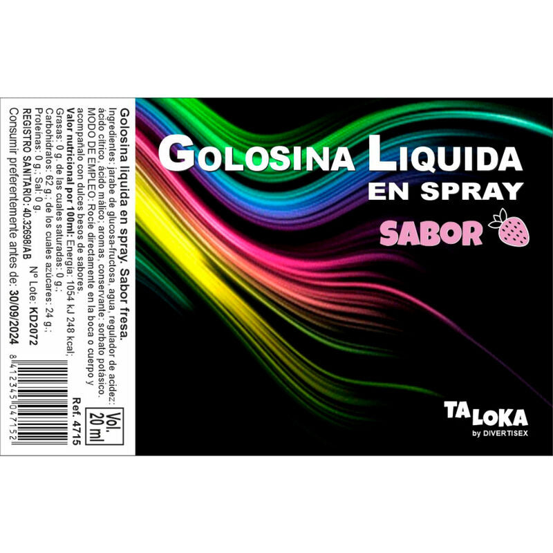 TALOKA SPRAY GOLOSINA LiQUIDA FRESA