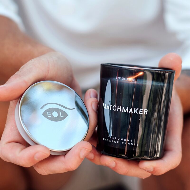 EYE OF LOVE MATCHMAKER BLACK DIAMOND VELA DE MASAJE PARA eL 150 ML