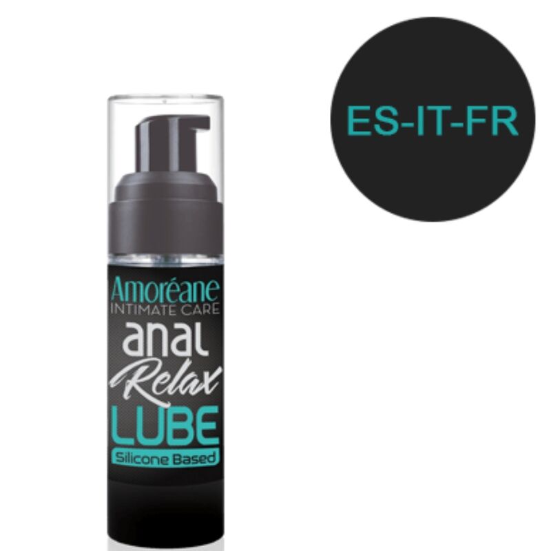 AMOREANE LUBRICANTE ANAL BASE DE SILICONA 30 ML ES IT FR