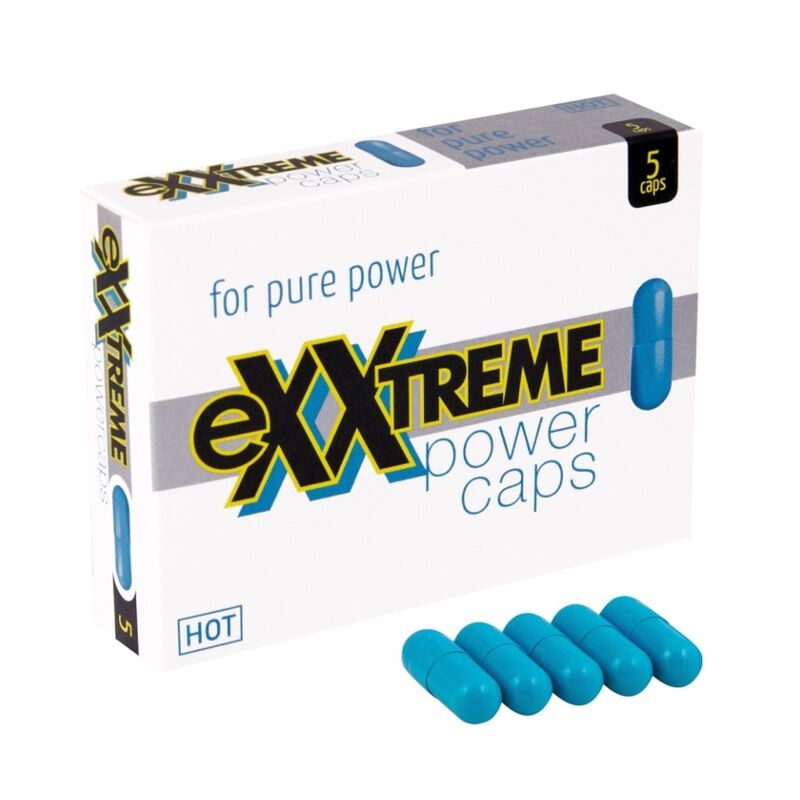 HOT EXXTREME CaPSULAS ESTIMULANTES 5 CPS