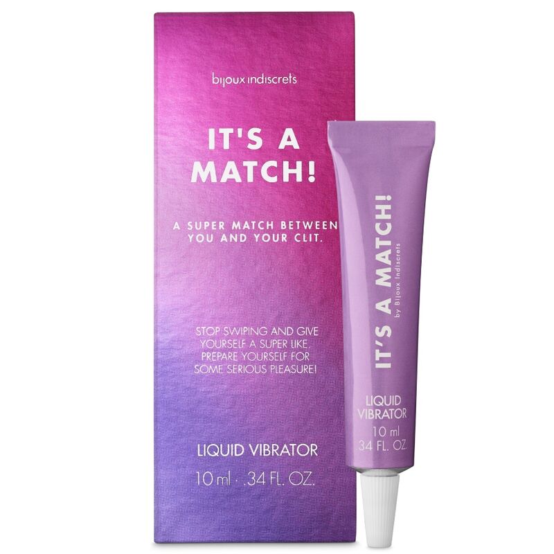 BIJOUX ITS A MATCH VIBRADOR LIQUIDO 10 ML