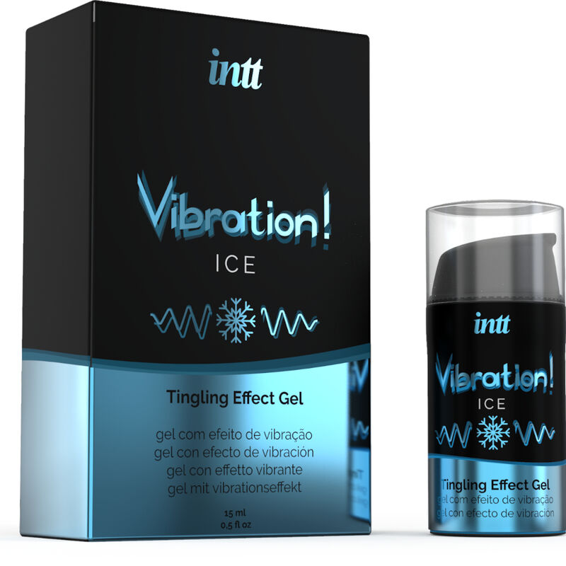 INTT POTENTE ESTIMULANTE iNTIMO GEL VIBRADOR EFECTO FRiO 15ML