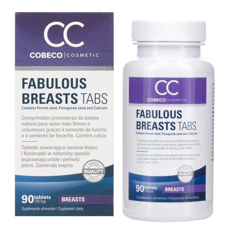 COBECO CC FABULOUS BREASTS AUMENTADOR DE SENOS 90 CAPSULAS ES