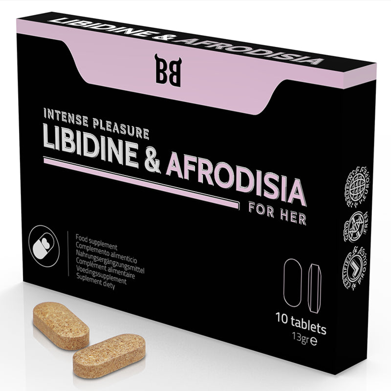 BLACKBULL BY SPARTAN LIBIDINE AFRODISIA PLACER INTENSO PARA MUJER 10 CaPSULAS