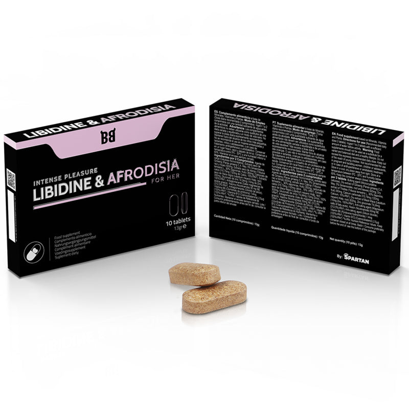 BLACKBULL BY SPARTAN LIBIDINE AFRODISIA PLACER INTENSO PARA MUJER 10 CaPSULAS