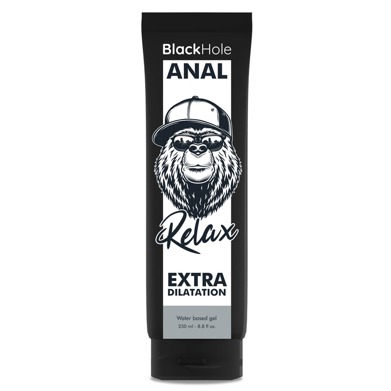 BLACK HOLE GEL BASE AGUA DILATACION ANAL 250 ML