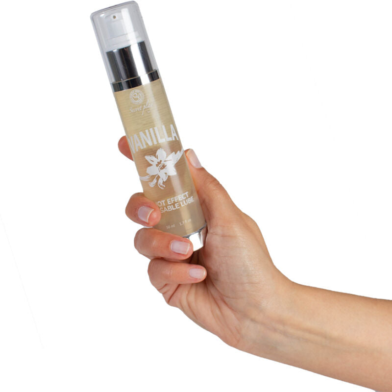 SECRETPLAY LUBRICANTE 2 1 EFECTO CALOR VAINILLA 50 ML