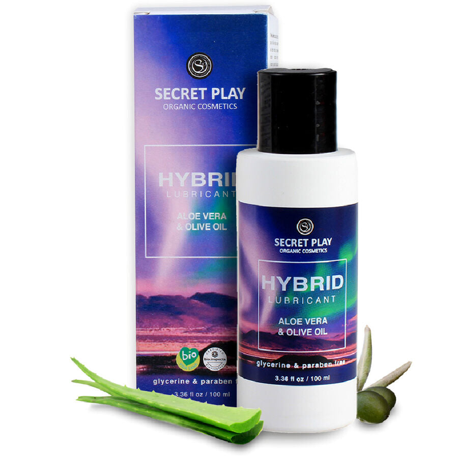 SECRETPLAY LUBRICANTE ORGANICO HIBRIDO 100 ML