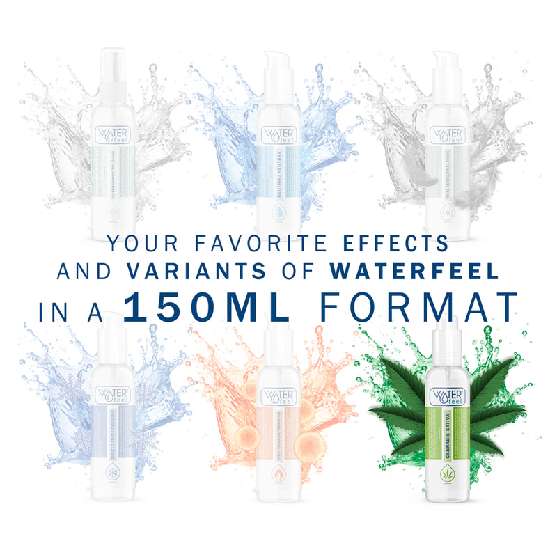 WATERFEEL LUBRICANTE CANNABIS 150 ML