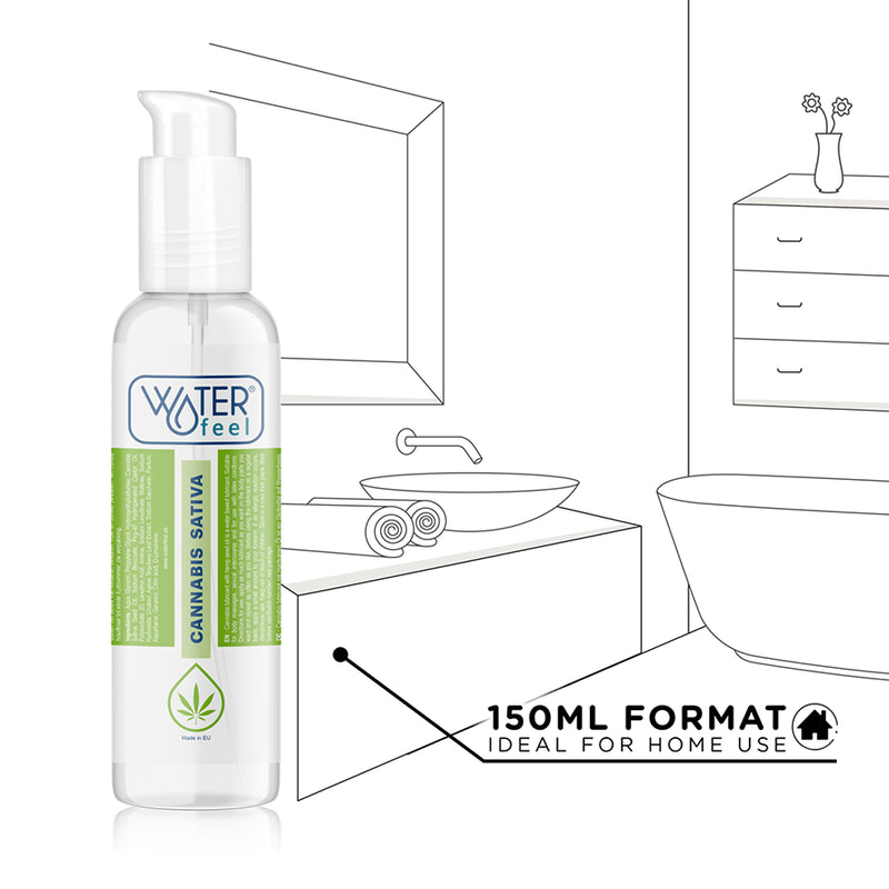 WATERFEEL LUBRICANTE CANNABIS 150 ML