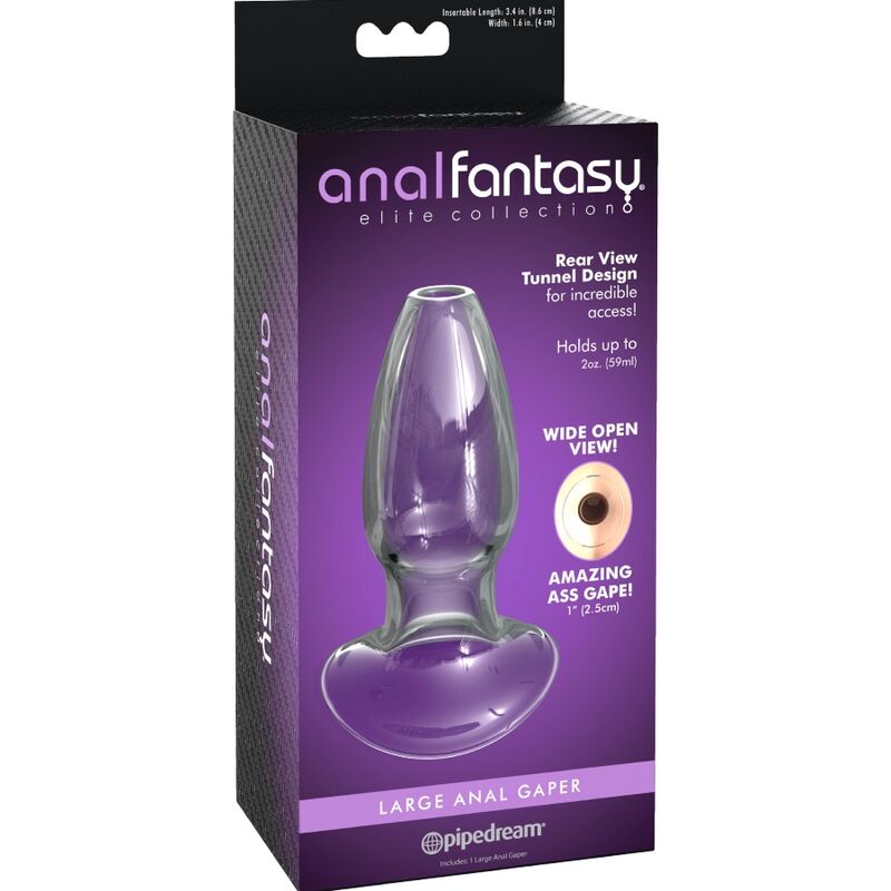 ANAL FANTASY ELITE COLLECTION DILATADOR ANAL GAPER CRISTAL TALLA M