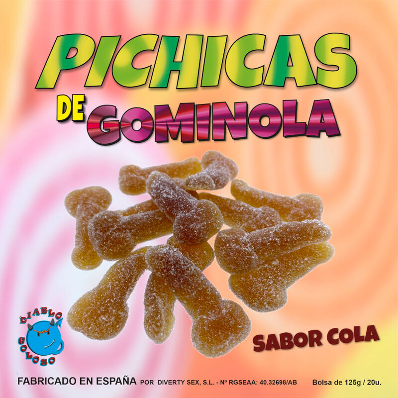 DIABLO PICANTE PICHITAS DE GOMINOLA COLA