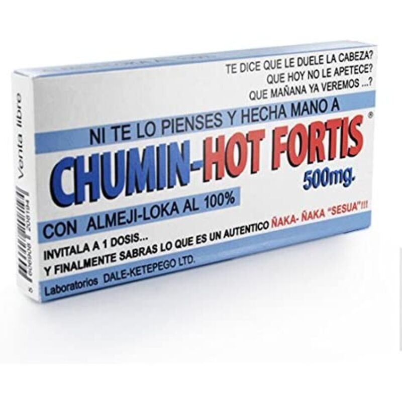 CAJA DE CARAMELOS CHUMIN HOT FORTIS