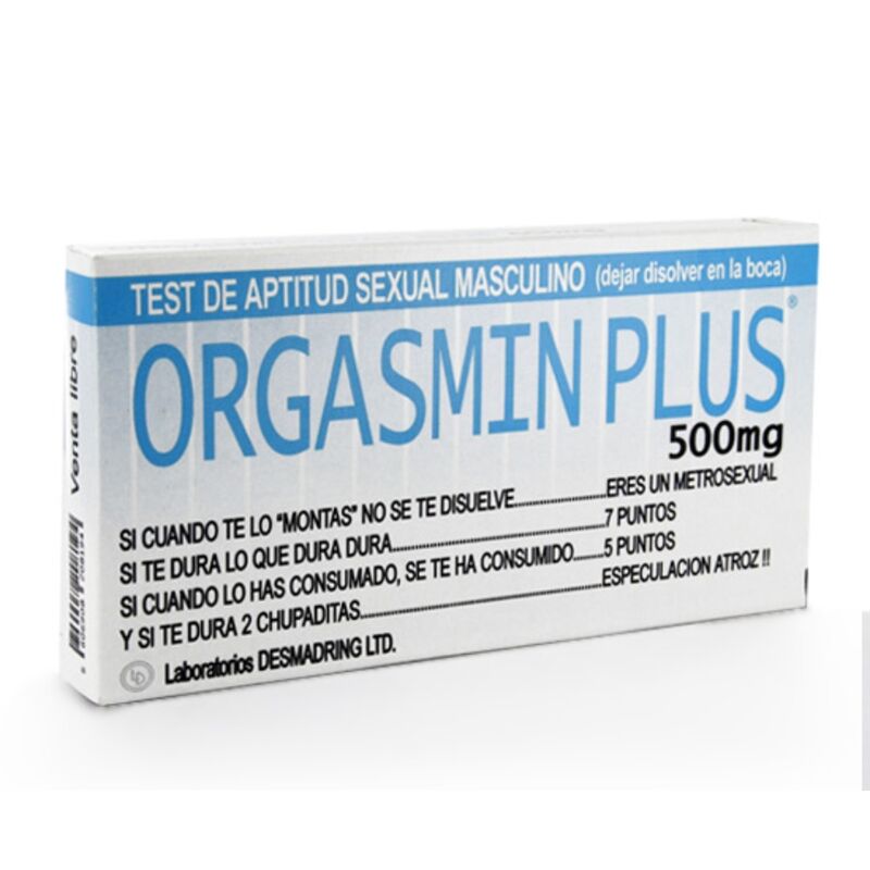 ORGASMIN PLUS CAJA DE CARAMELOS MASCULINO