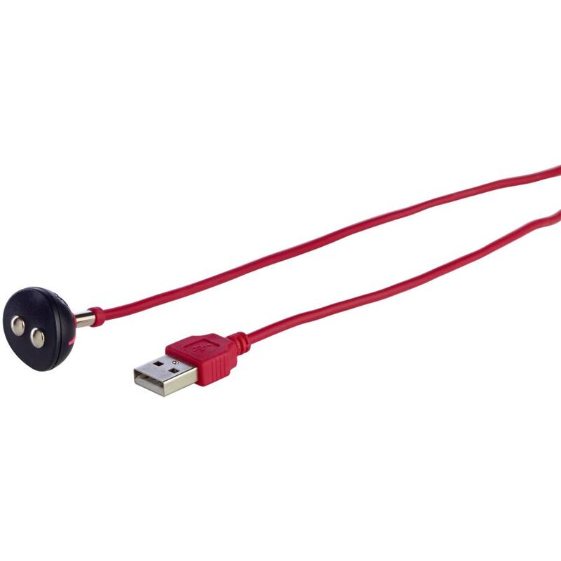 FUN FACTORY CARGADOR MAGNeTICO USB ROJO