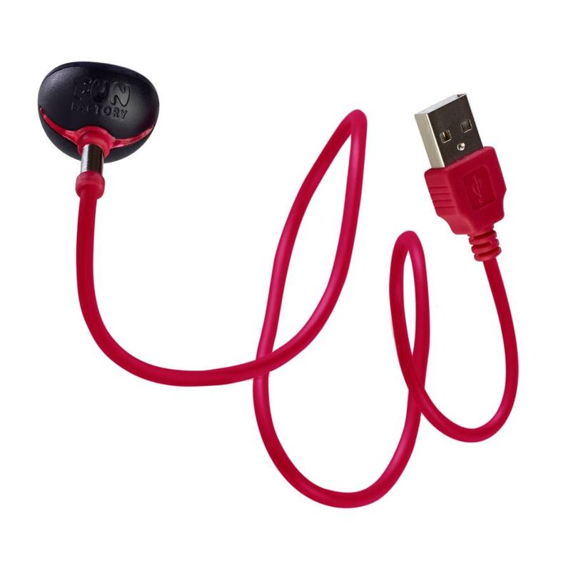 FUN FACTORY CARGADOR MAGNeTICO USB ROJO