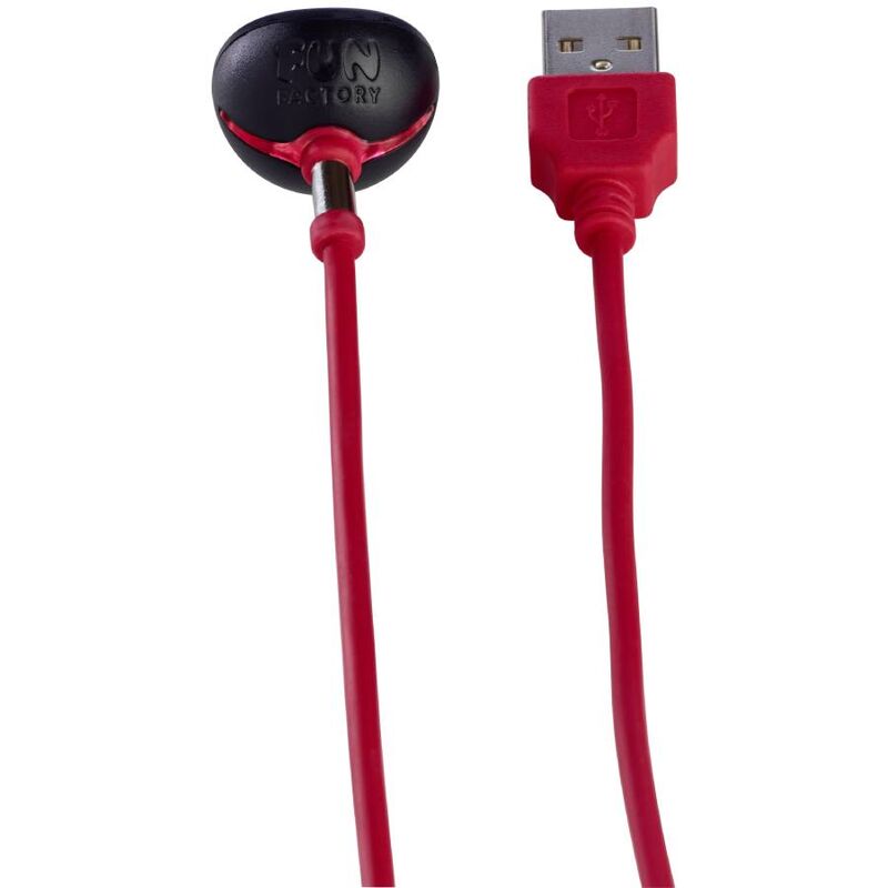 FUN FACTORY CARGADOR MAGNeTICO USB ROJO