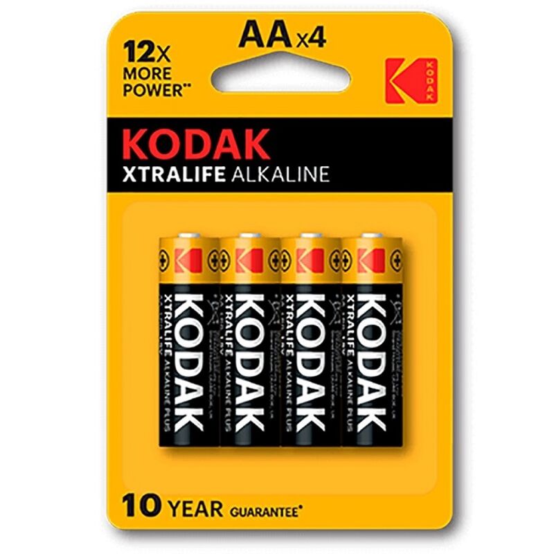 KODAK XTRALIFE PILA ALCALINA AA LR6 BLISTER4