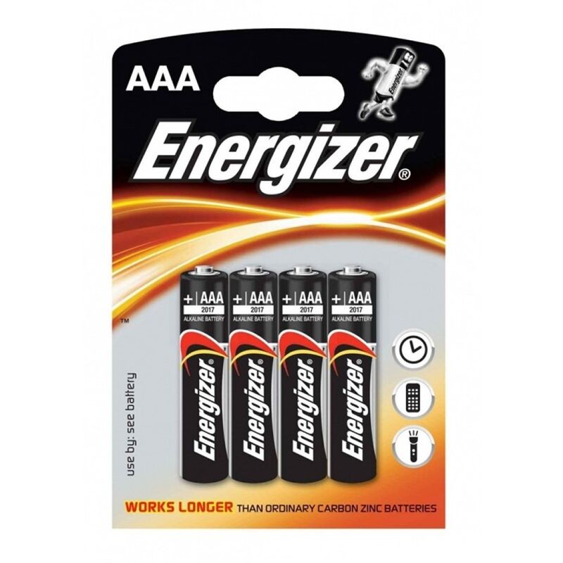 ENERGIZER ALKALINE POWER PILA ALCALINA AAA LR03 BLISTER4