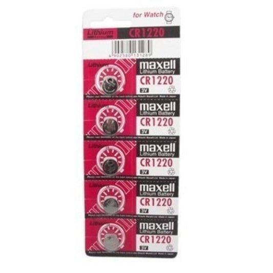 MAXELL PILA BOTON LITIO CR1220 3V BLISTER5