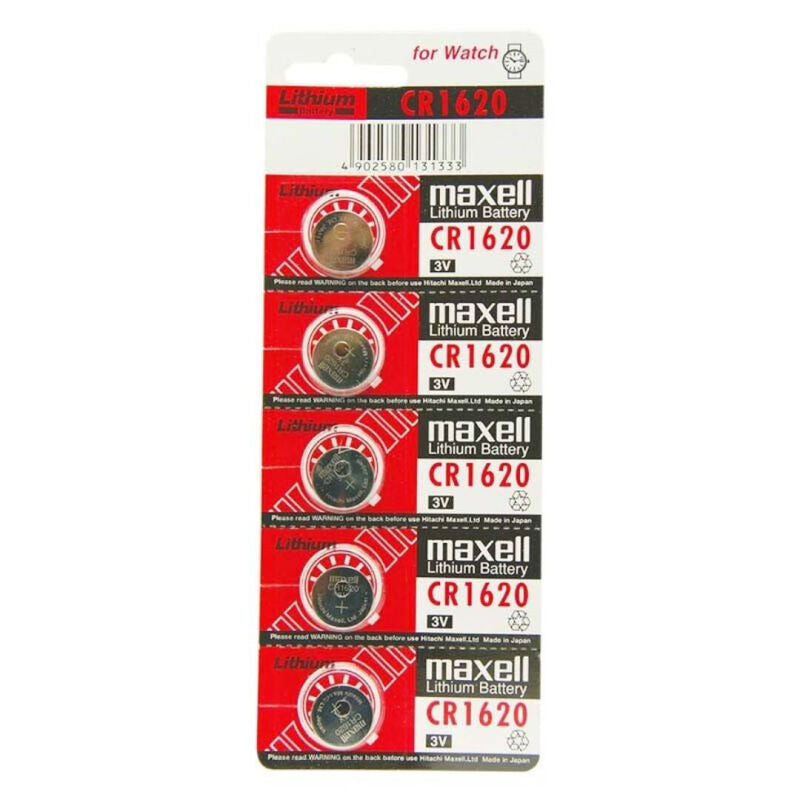 MAXELL PILA BOTON LITIO CR1620 3V BLISTER5