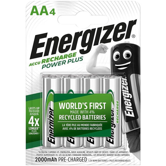 ENERGIZER PILAS RECARGABLES AA4 BLISTER 4