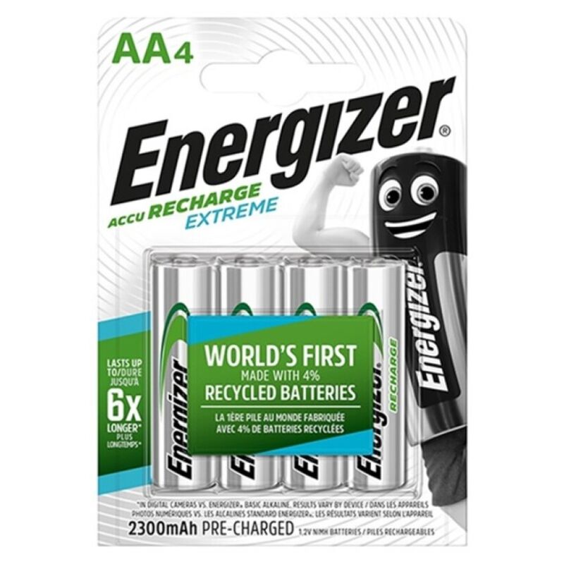 ENERGIZER EXTREME PILA RECARGABLE HR6 AA 2300mAh BLISTER4