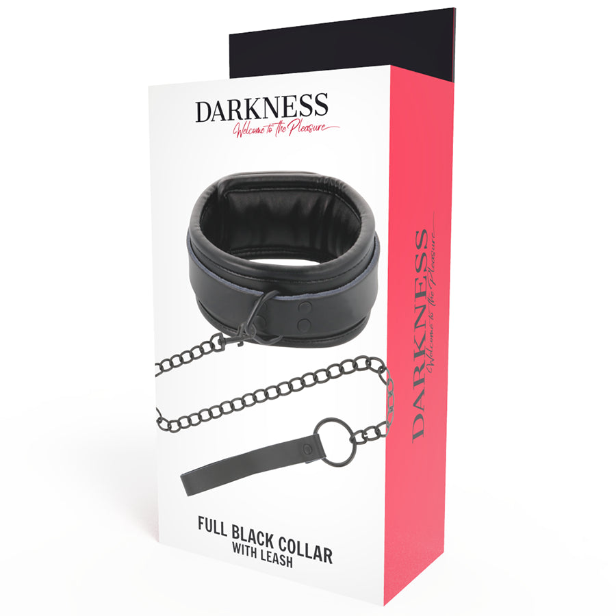 DARKNESS COLLAR CON CADENA NEGRO