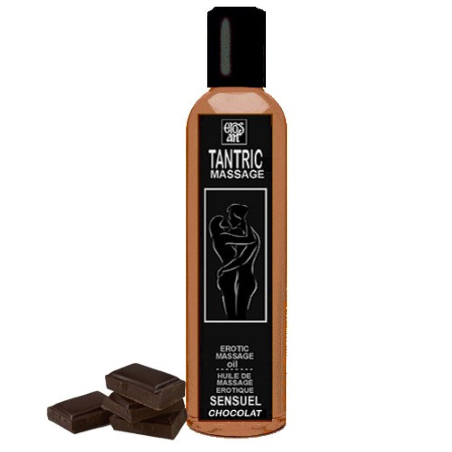 EROS ART ACEITE MASAJE TANTRICO NATURAL Y AFRODISiACO CHOCOLATE 30ML